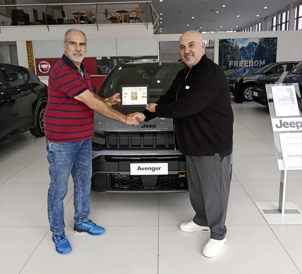 Βραβεύτηκε η Jeep Koumantzias από τον Ε.Ο.Σ Θεσ/νίκης