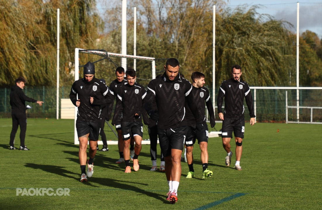 ΠΑΟΚ: Προπόνηση στη Γαλλία χωρίς δύο και επιστροφή