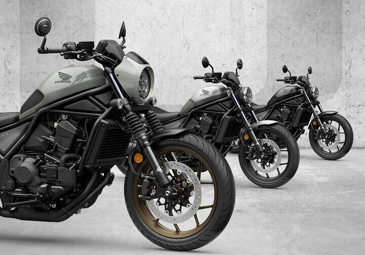 Φρέσκιες, χρωματικές επιλογές, για την τριάδα CMX1100 Rebel