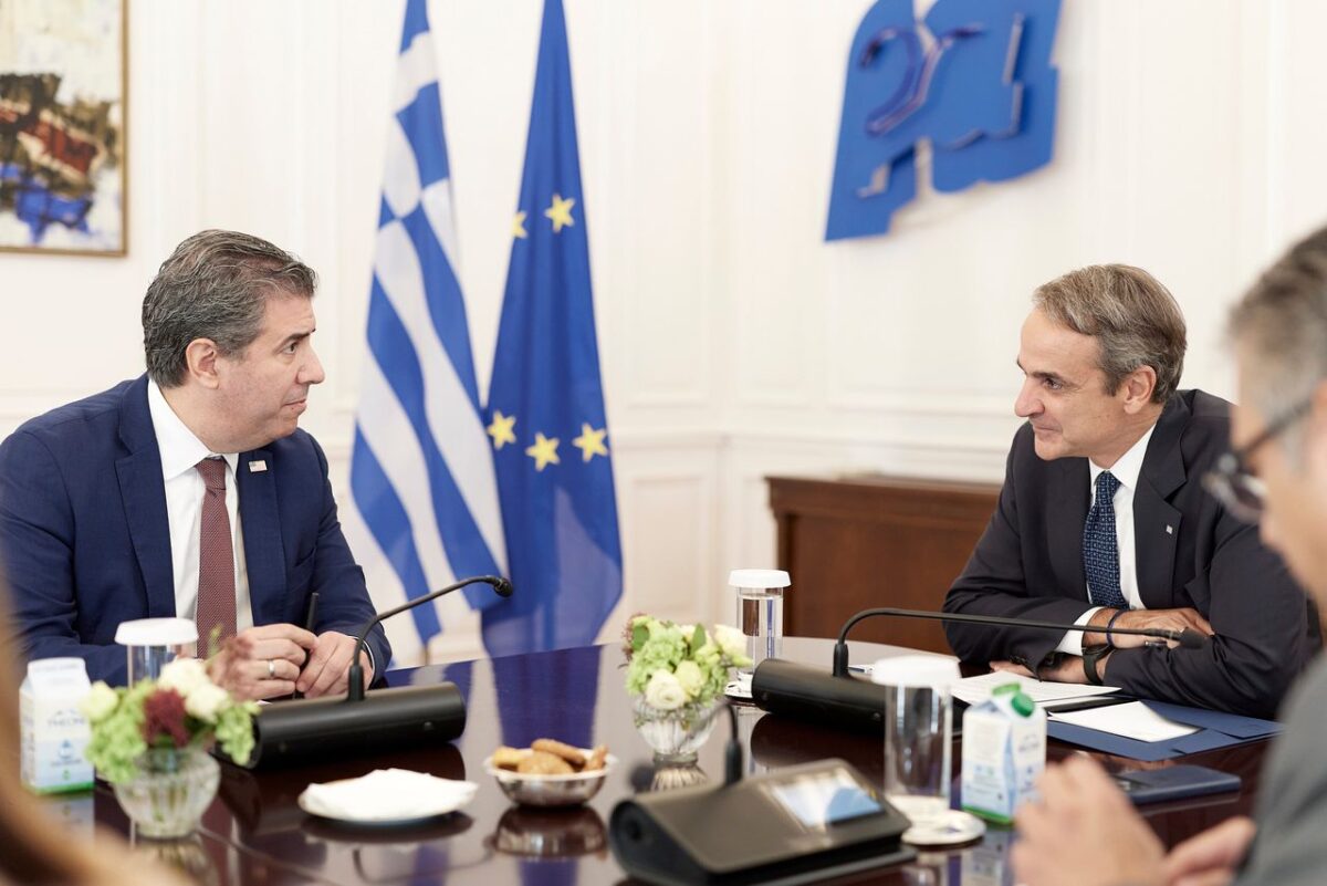 Ελληνοαμερικανικές σχέσεις και Άγιον  Όρος στη συνάντηση Μητσοτάκη- Rigas