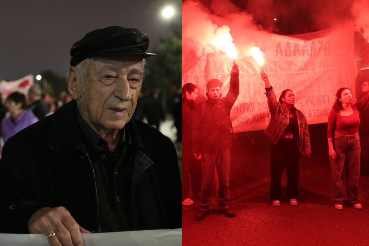 Όλες οι γενιές στην πορεία για το Πολυτεχνείο (ΦΩΤΟΡΕΠΟΡΤΑΖ)