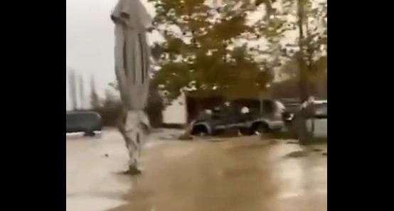 Πλημμύρες στην Αλβανία: Νεκρή ηλικιωμένη που παρασύρθηκε από ρέμα – Εκατοντάδες εγκατέλειψαν τα σπίτια τους (VIDEO)