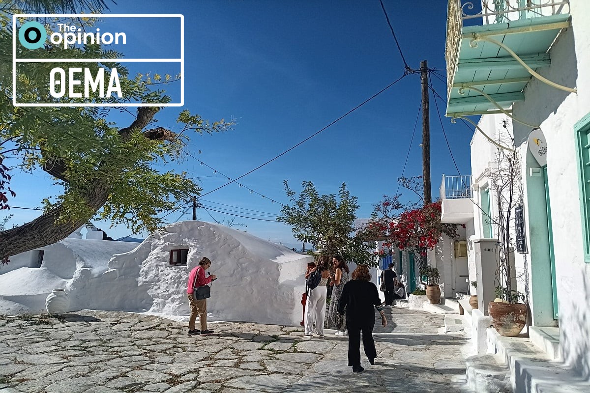 Αμοργός: Τι κάνουν 80 κινηματογραφιστές και σύνεδροι στο κυκλαδίτικο νησί, Νοέμβρη μήνα;