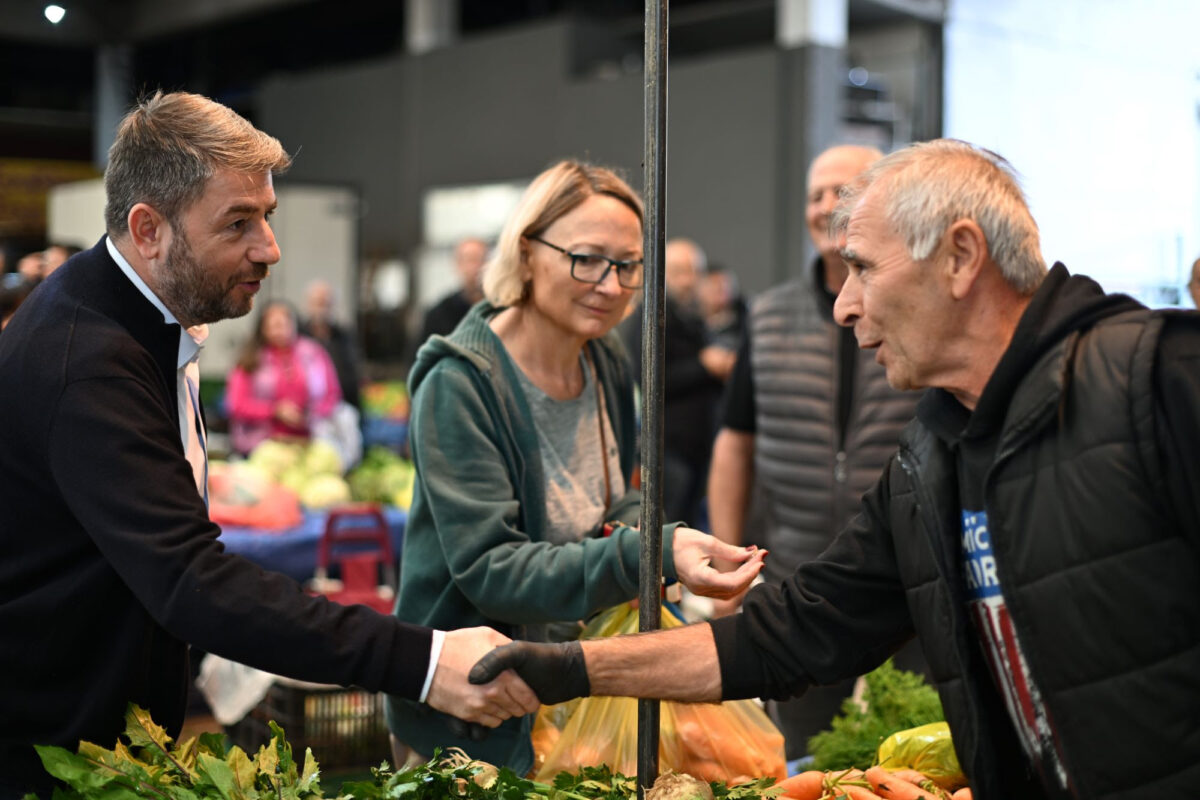 Ανδρουλάκης: «Με ψήφο στο ΠΑΣΟΚ και πολιτική αλλαγή, θα ξεβολέψουμε την αλαζονεία της Νέας Δημοκρατίας»