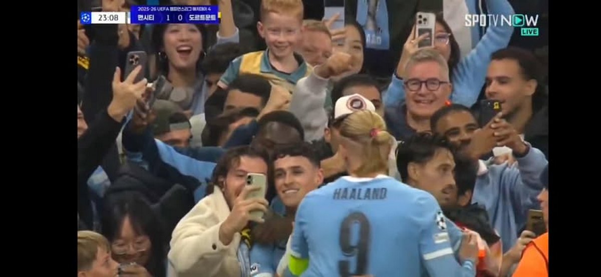 Champions League: Η αξέχαστη στιγμή για οπαδό της Μάντσεστερ Σίτι (VIDEO)