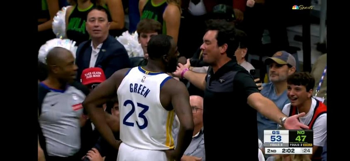 NBA: Παίκτης των Γουόριορς τα «έβαλε» με φίλαθλο (VIDEO)