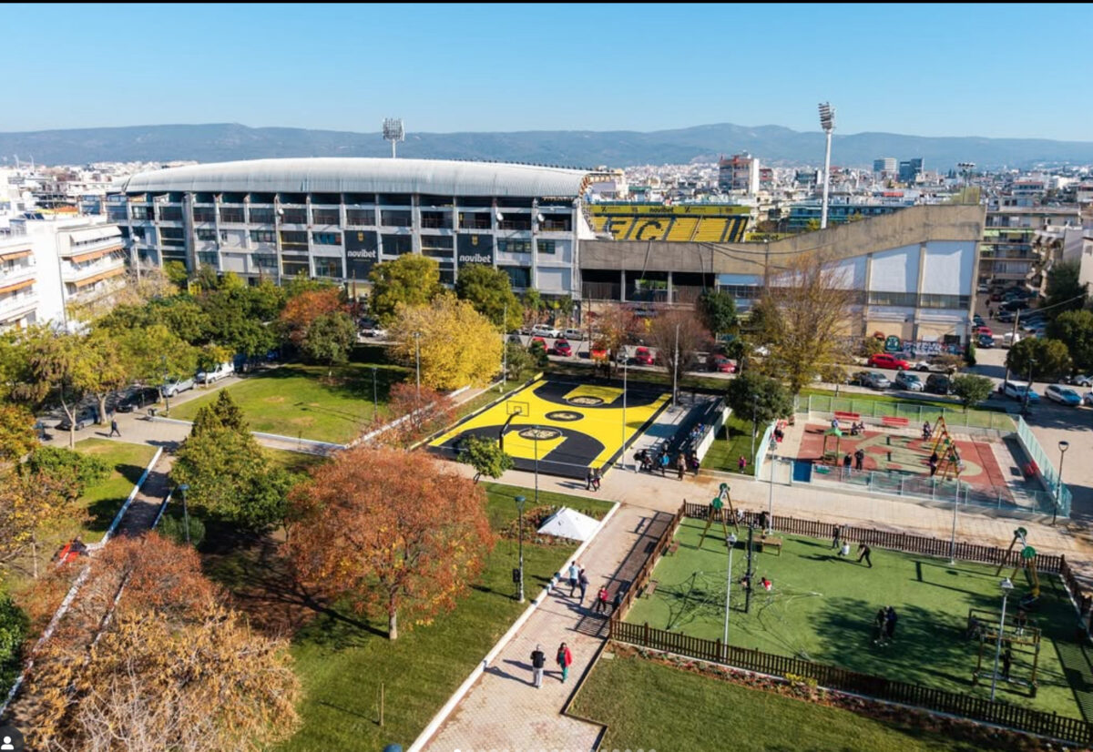 Παραδόθηκε αναβαθμισμένο το νέο πάρκο Αλκμήνης στη Χαριλάου