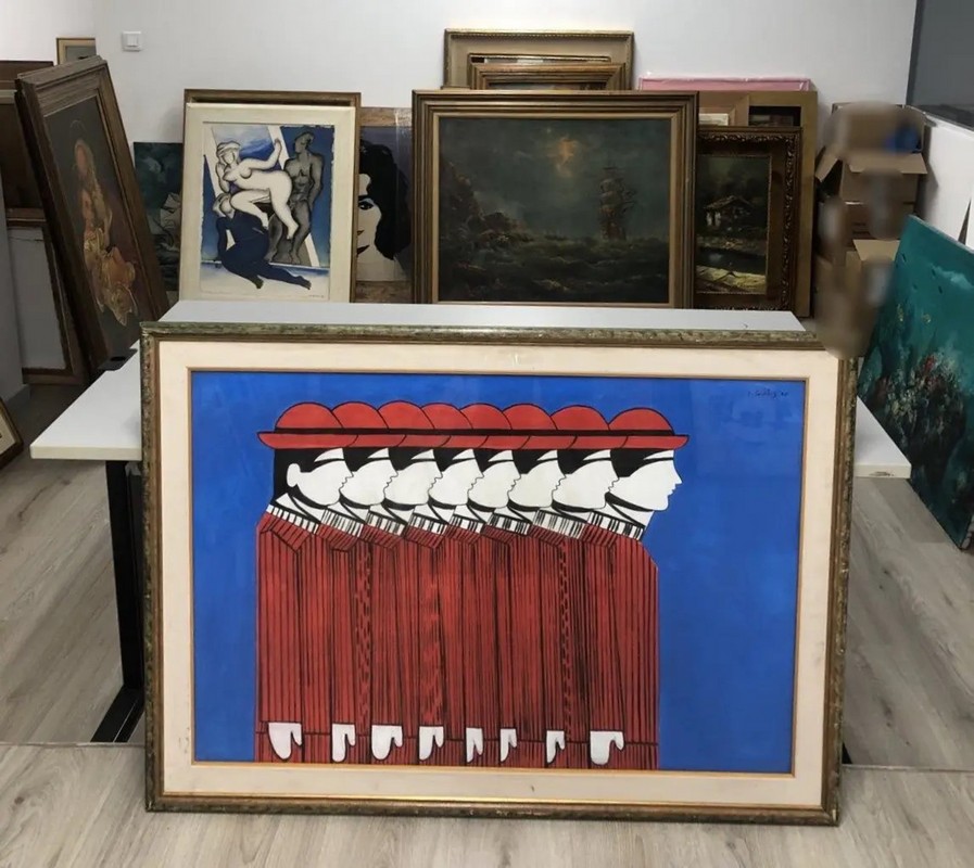 Είχαν στην κατοχή τους εκατοντάδες πλαστά έργα τέχνης – Οπλοστάσιο το σπίτι του ενός (ΦΩΤΟ)