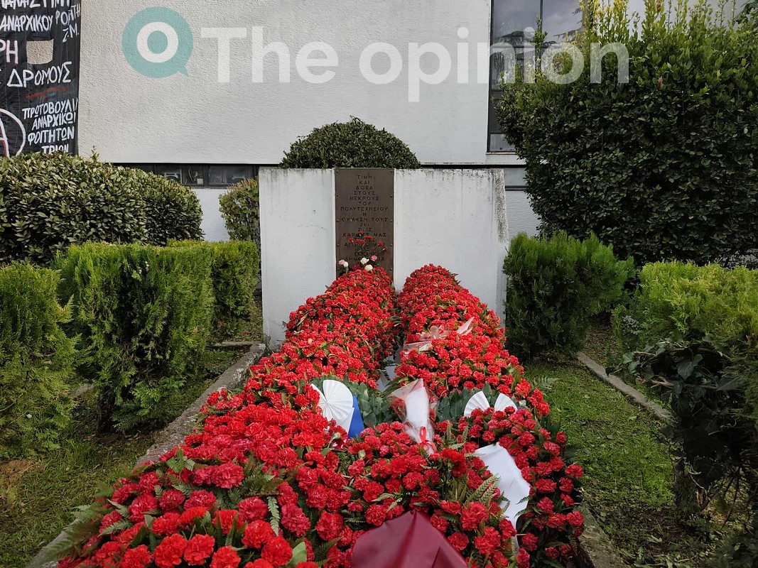 Η Θεσσαλονίκη τιμά το Πολυτεχνείο (ΦΩΤΟ-VIDEO)