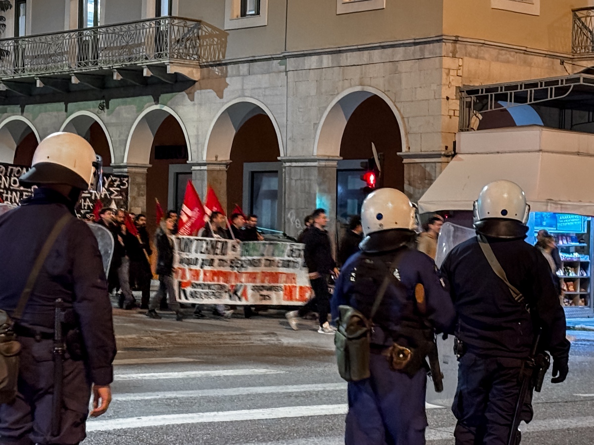 Πάτρα: 20 προσαγωγές πριν τις εκδηλώσεις για την επέτειο του Πολυτεχνείου