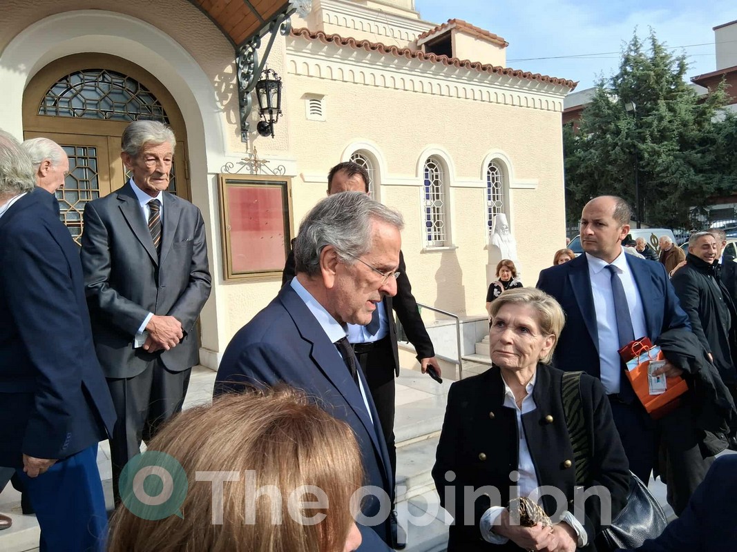 H παρουσία Σαμαρά στην κηδεία Σταμάτη και οι απουσίες