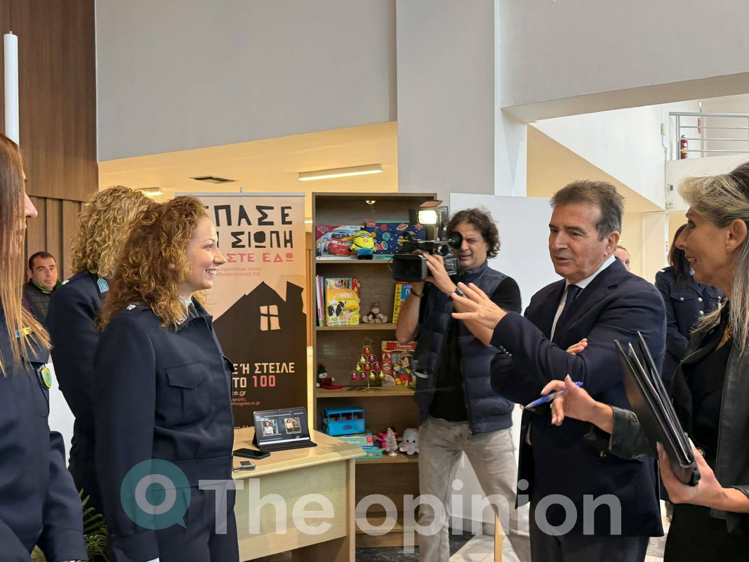 Χρυσοχοΐδης από Θεσσαλονίκη: «Είμαστε εδώ να σπάσουμε την σιωπή» – Πάνω από 1.100 υποθέσεις στην Θεσσαλονίκη (ΦΩΤΟ-VIDEO)