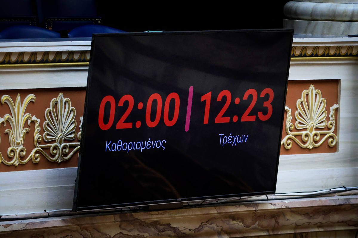 Επίσημη πρώτη για τον «χρονοκόφτη» στις ομιλίες στη Βουλή – Πώς λειτουργεί