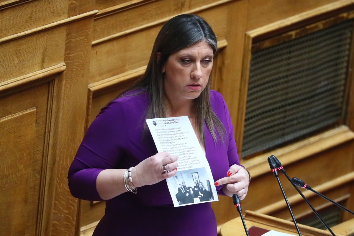 Ζ. Κωνσταντοπούλου: Κανένας προϋπολογισμός δεν μπορεί να έχει τύχη αν δεν είναι υποστηρικτικός προς την κοινωνία