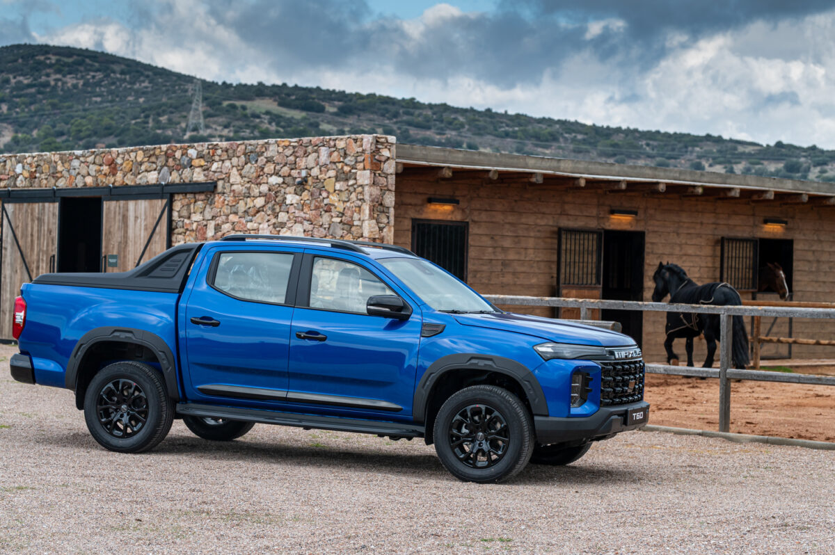 Στην Ελλάδα το σκληροτράχηλο MAXUS T60 MAX με τον 2.0D bi-turbo κινητήρα