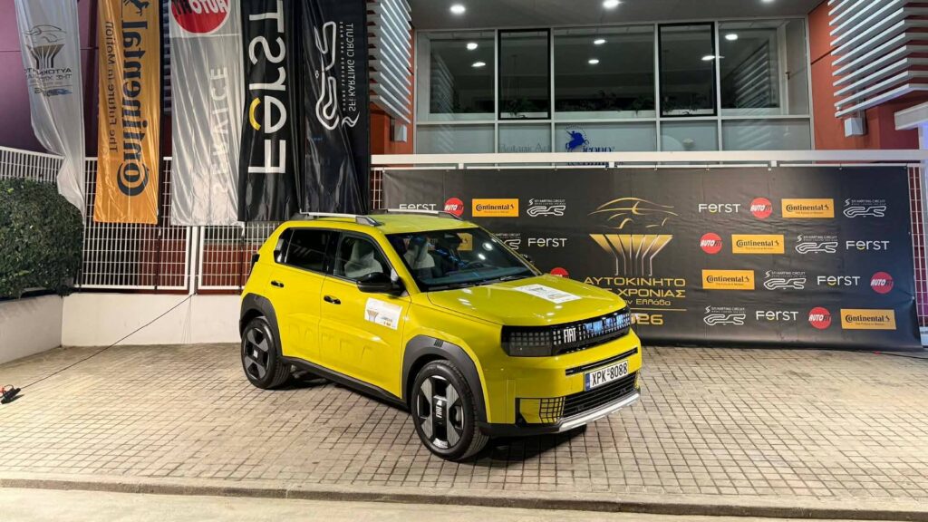 Το Fiat Grande Panda νικητής του θεσμού “Αυτοκίνητο της Χρονιάς 2026”