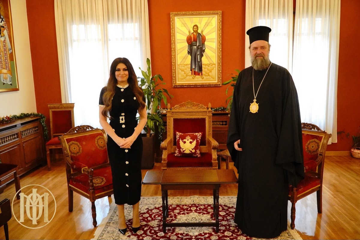 Συνάντηση Κίμπερλι Γκίλφοιλ με τον Μητροπολίτη Θεσσαλονίκης Φιλόθεο (ΦΩΤΟ)