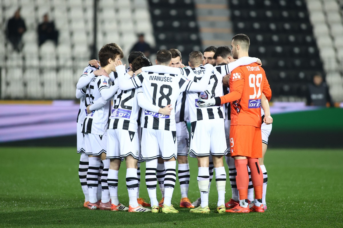 Η ενδεκάδα του ΠΑΟΚ για το ντέρμπι με Παναθηναϊκό