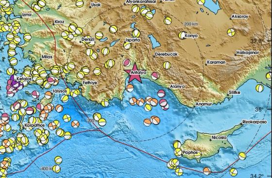 Ισχυρός σεισμός στην Τουρκία
