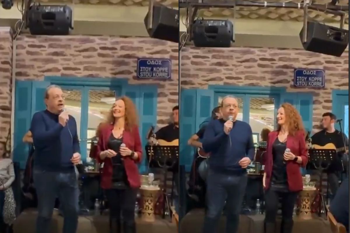 Ο Σωκράτης Φάμελλος τραγούδησε στην κοπή πίτας του ΣΥΡΙΖΑ (VIDEO)