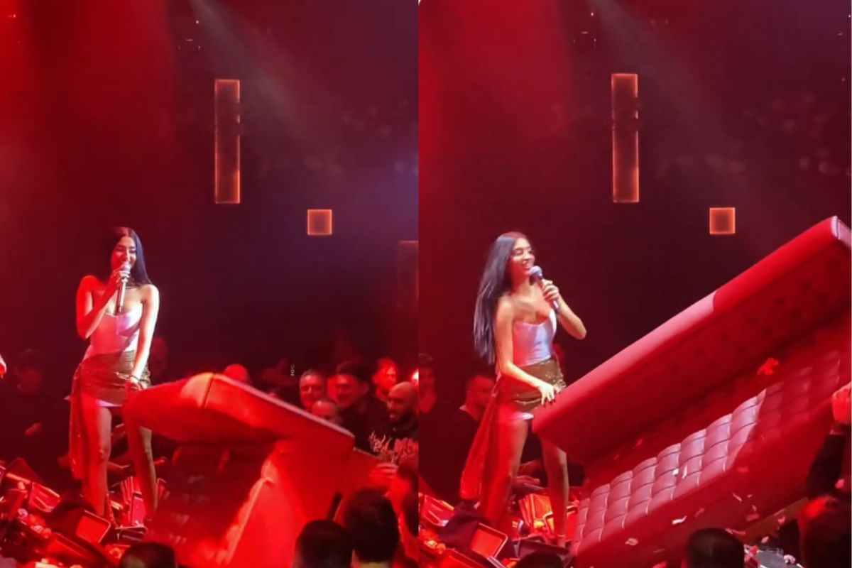 Θεσσαλονίκη: Θαμώνας έριξε καναπέ στην πίστα νυχτερινού κέντρου (VIDEO)