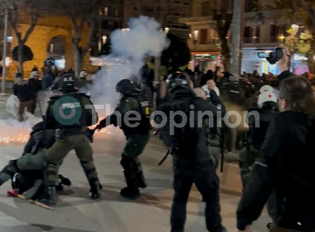 Ένταση και προσαγωγές στο κέντρο της Θεσσαλονίκης το βράδυ του Σαββάτου (ΦΩΤΟ)