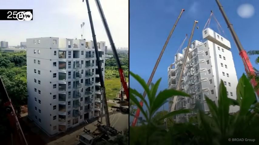 Tο 10όροφο κτίριο Lego που φτιάχτηκε μέσα σε 28 ώρες (VIDEO)