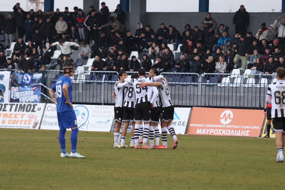 «Διπλό» διά… πυρός και σιδήρου στη Χρυσούπολη για τον ΠΑΟΚ Β’