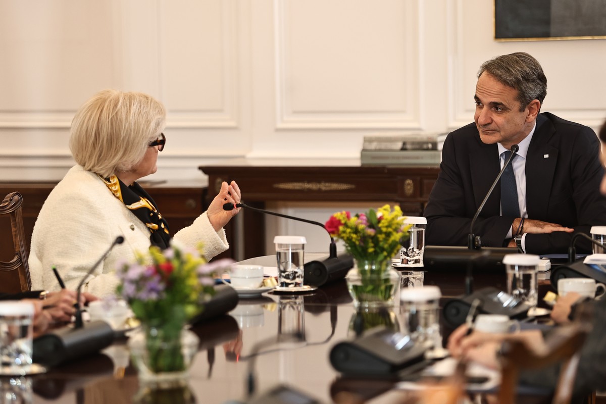 Συνάντηση Μητσοτάκη με την Υπουργό Ενόπλων Δυνάμεων της Γαλλίας – Τι συζητήθηκε