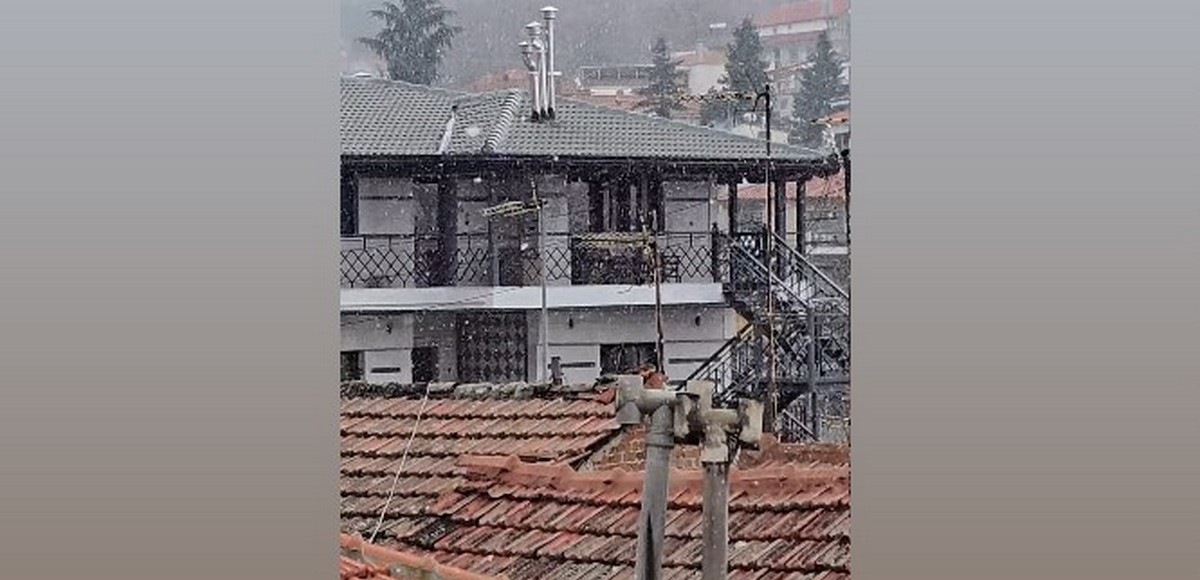 Ασθενείς χιονοπτώσεις στα ορεινά της Θεσσαλονίκης σήμερα (19/1)
