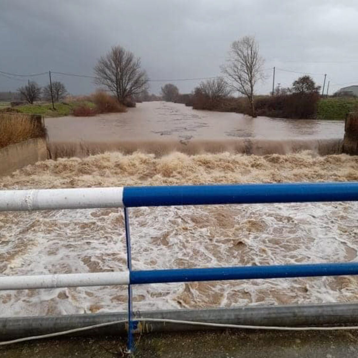 Στα χωράφια του Έβρου με… βάρκα