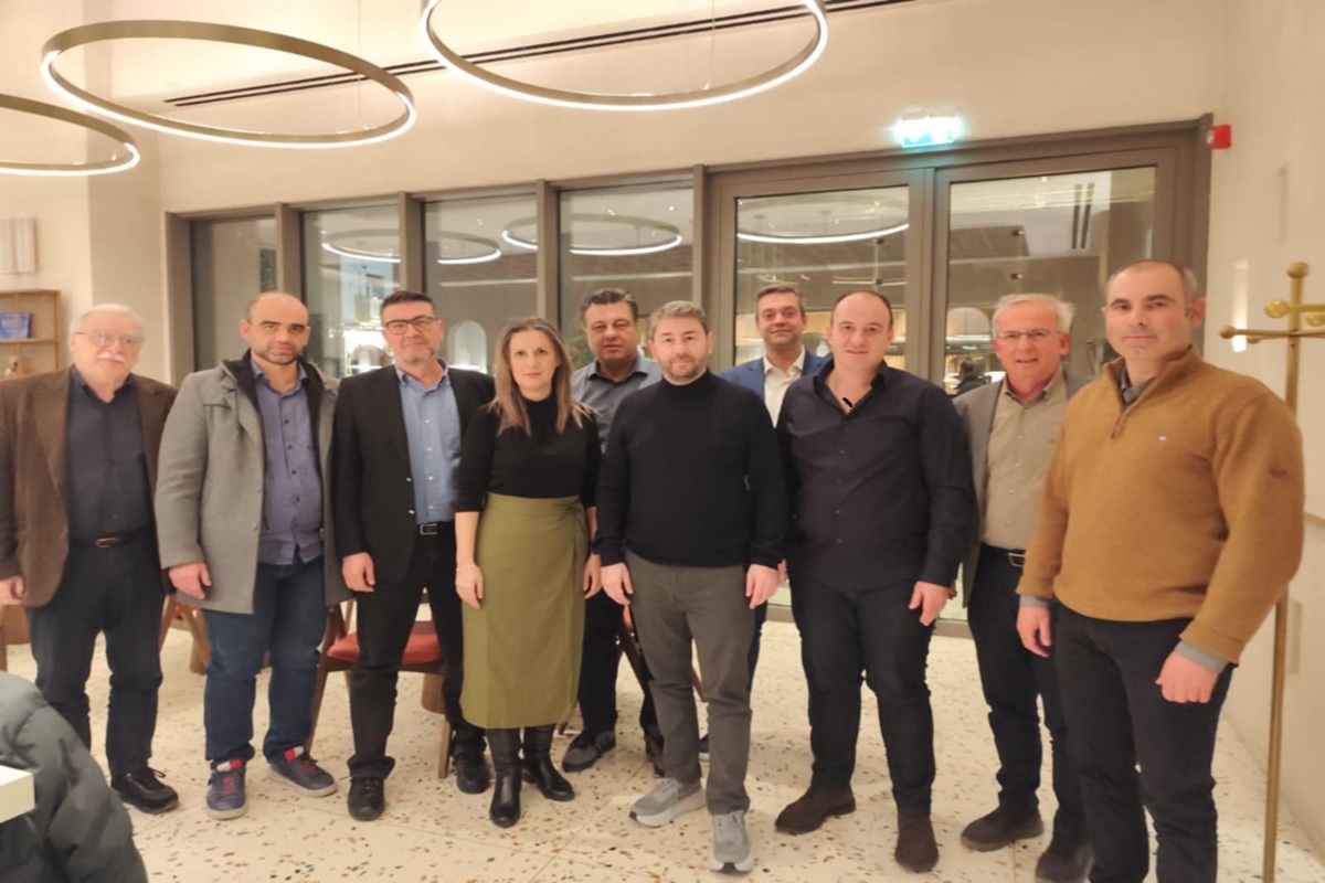 Σύσκεψη Ν. Ανδρουλάκη με περιφερειακούς συμβούλους Κεντρικής Μακεδονίας