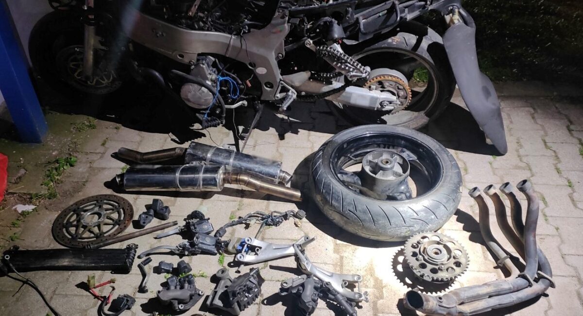 Κιλκίς: Έκλεψαν μοτοσυκλέτα και την… αποσυναρμολόγησαν