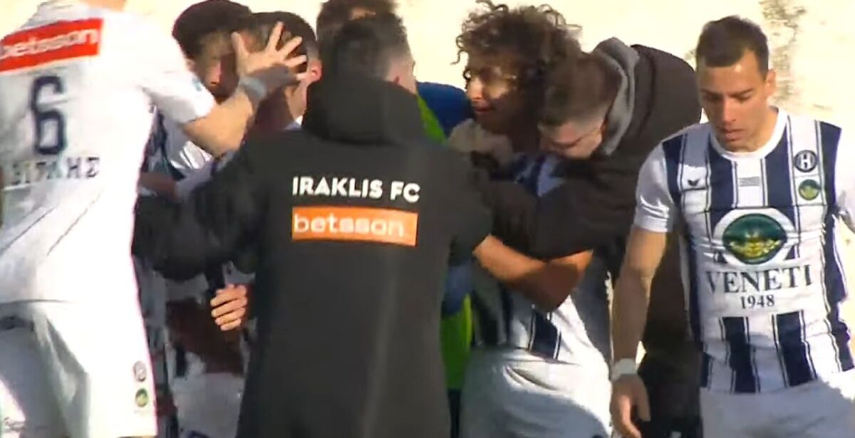 «Ξέρανε» τη Νίκη Βόλου και κοιτάζει άνοδο ο Ηρακλής (VIDEO)