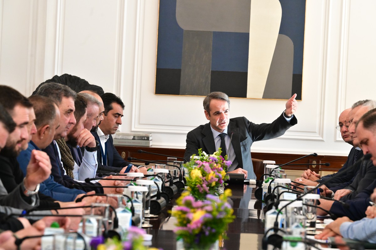 Μητσοτάκης σε κτηνοτρόφους: «Έχουν γίνει βήματα στη σωστή κατεύθυνση»