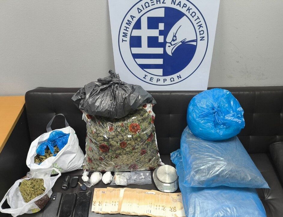 Θεσσαλονίκη: Εξαρθρώθηκε εγκληματική ομάδα διακίνησης ναρκωτικών – Δύο συλλήψεις (ΦΩΤΟ)