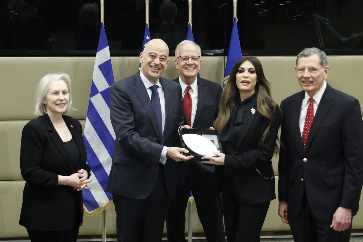 Ν. Δένδιας: Συναντήθηκε με εκπροσώπους του Κονγκρέσου των ΗΠΑ (ΦΩΤΟ)