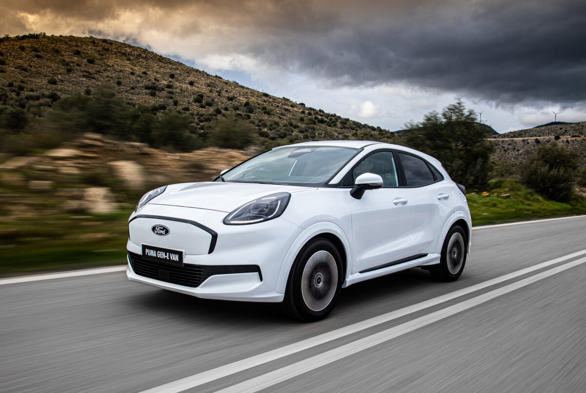 Πρεμιέρα στην ERGO.TECH για το νέο Ford Puma Gen-E Van