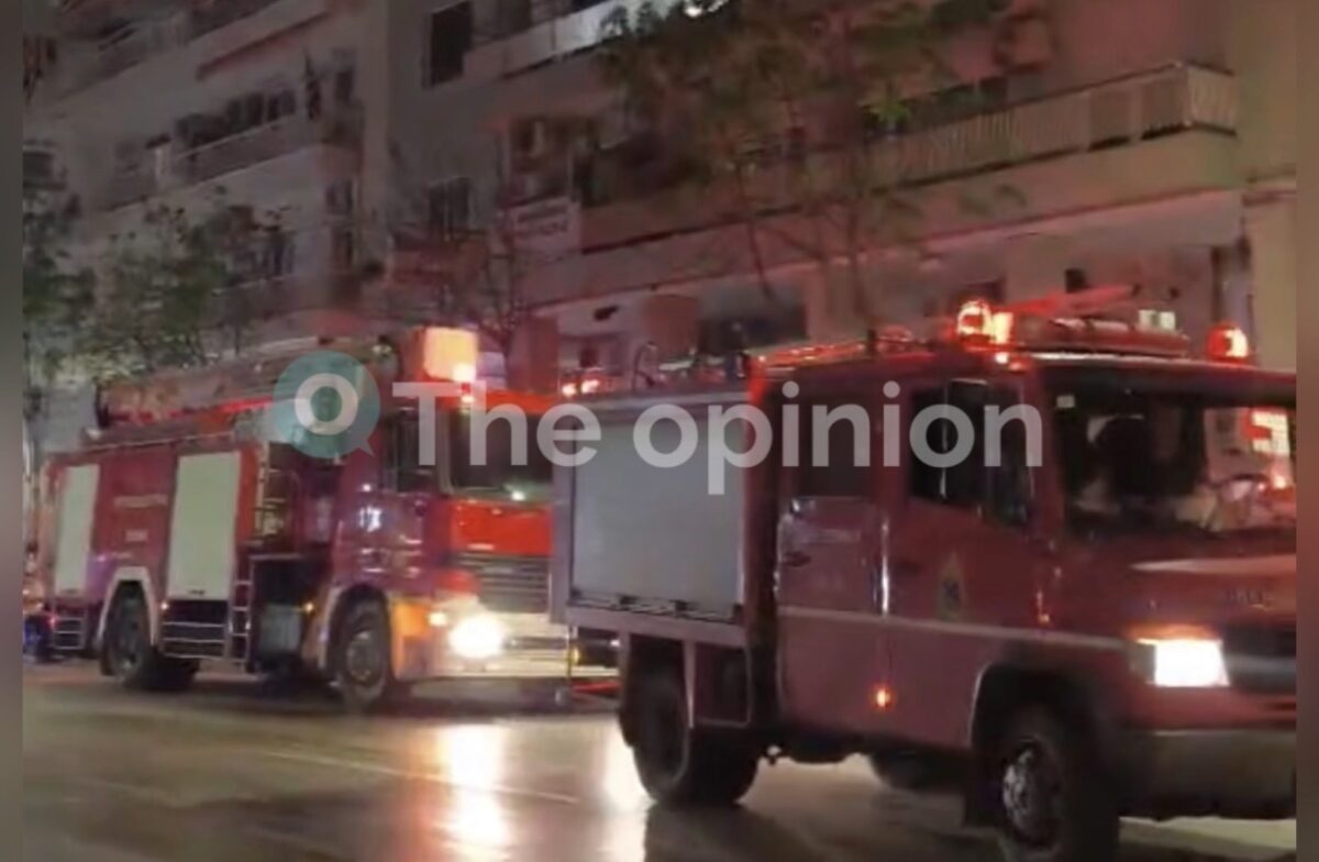 Φωτιά σε διαμέρισμα επί της Όλγας – Άμεση κινητοποίηση της Πυροσβεστικής (ΦΩΤΟ+VIDEO)