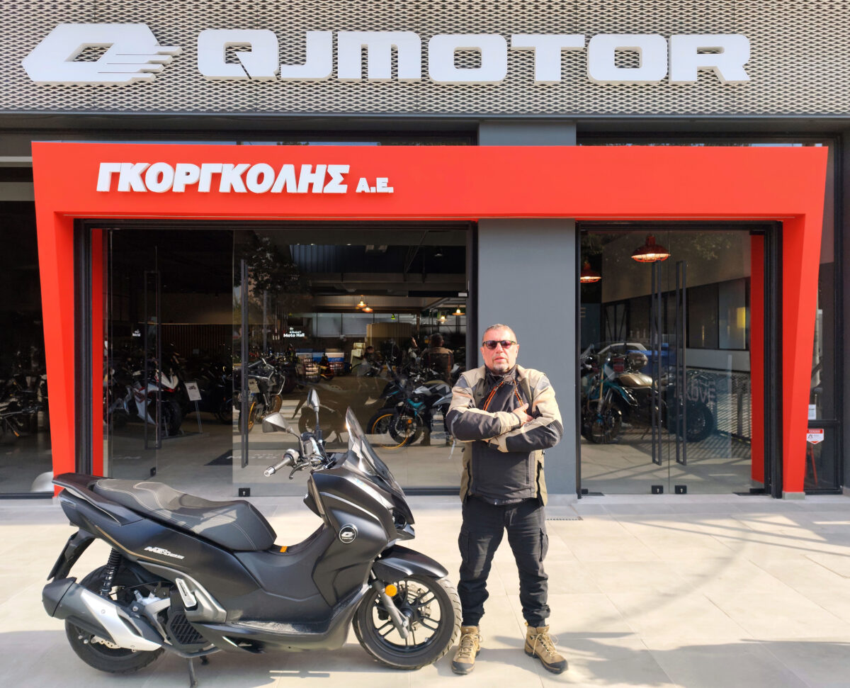 QJMOTOR Hellas Challenge: Σε 25 νομούς σε 25 ώρες με 125 cc scooter (VIDEO)