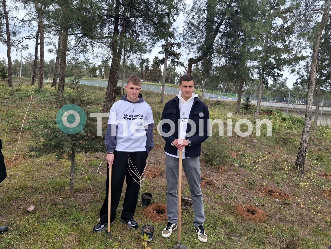 «Μια ομάδα ένα δάσος» – Φυτεύτηκαν τα 1.926 δέντρα για τα 100 χρόνια ΠΑΟΚ (ΦΩΤΟ-VIDEO)
