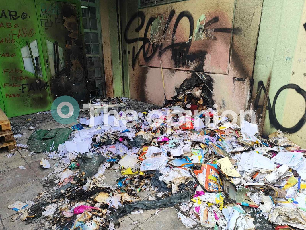 Βανδαλισμοί στο 25ο δημοτικό Ευόσμου – «Δεν πρόκειται για ένα ατυχές συμβάν» (ΦΩΤΟ)