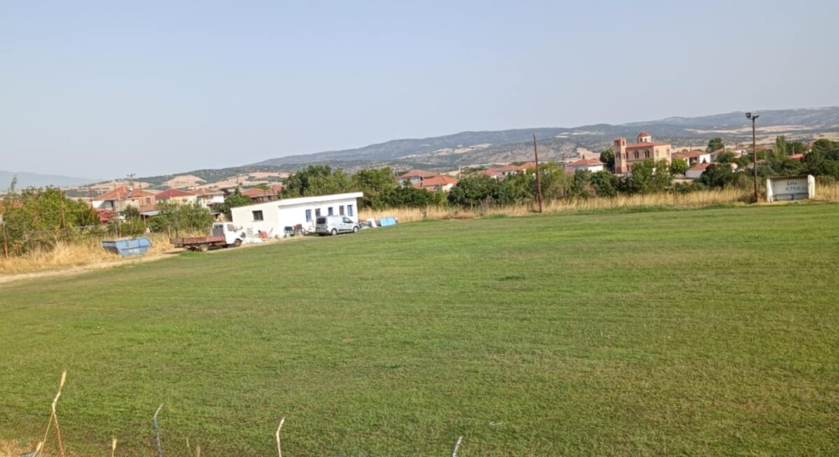 Νέο ανακαινισμένο γήπεδο στη Χαλκιδική