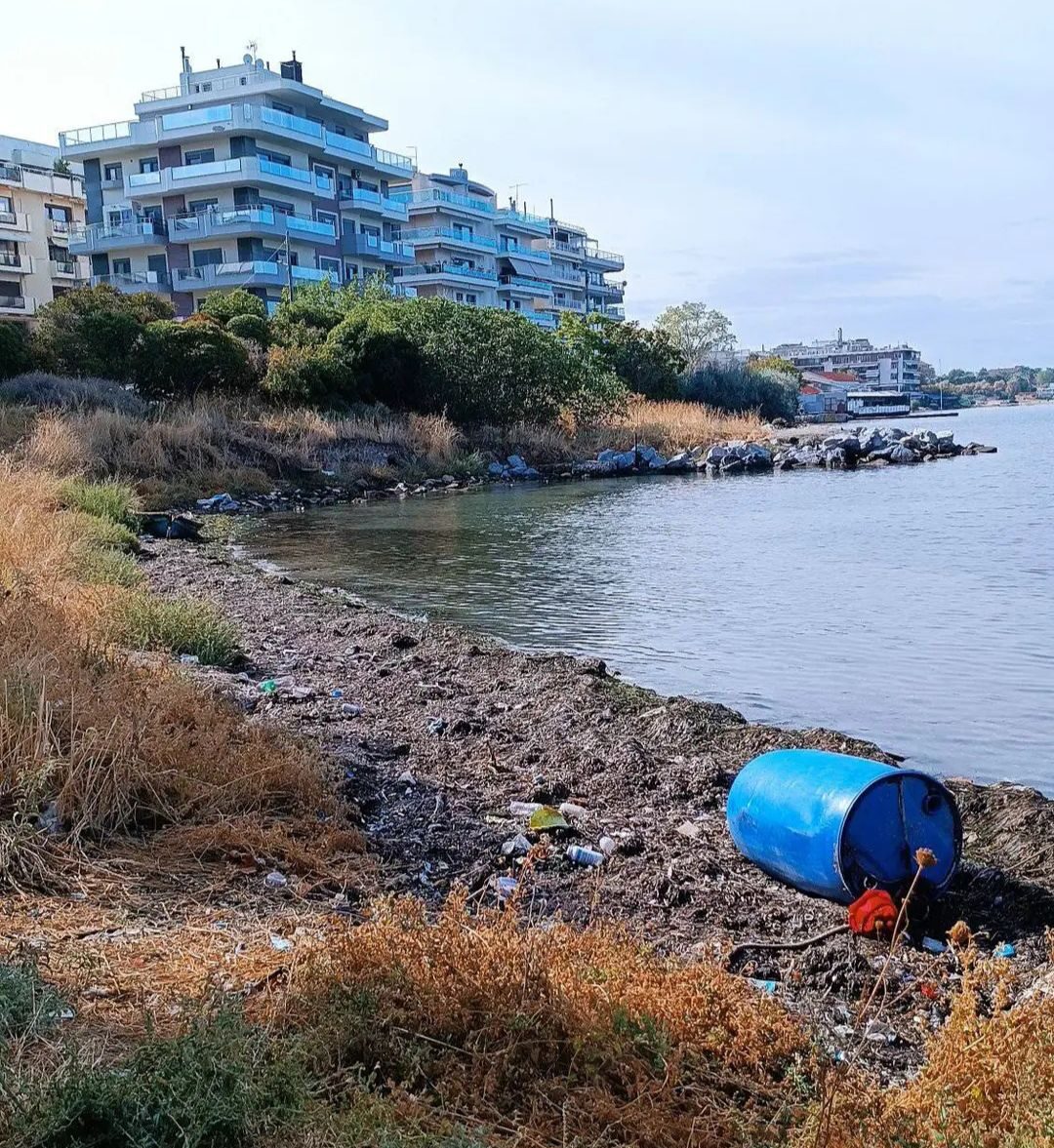 Κελλάριος Όρμος: Φυσική ακτή παρατημένη στην εγκατάλειψη (ΦΩΤΟ)