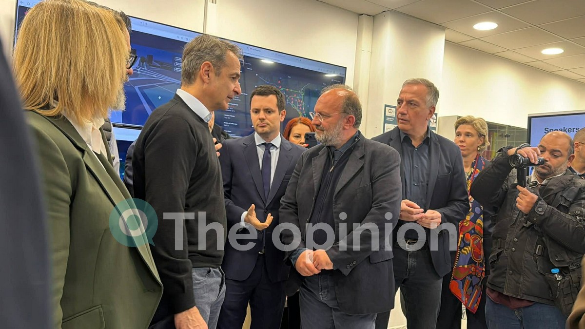 Θεσσαλονίκη: Στο ΙΜΕΤ/ΕΚΕΤΑ στη Θέρμη ο Κυριάκος Μητσοτάκης (ΦΩΤΟ)