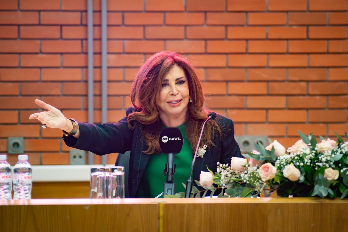 Η «κατάθεση ψυχής» της Μιμής Ντενίση στο ΓΝΘ Παπαγεωργίου για την προσφορά της γυναίκας (ΦΩΤΟ)