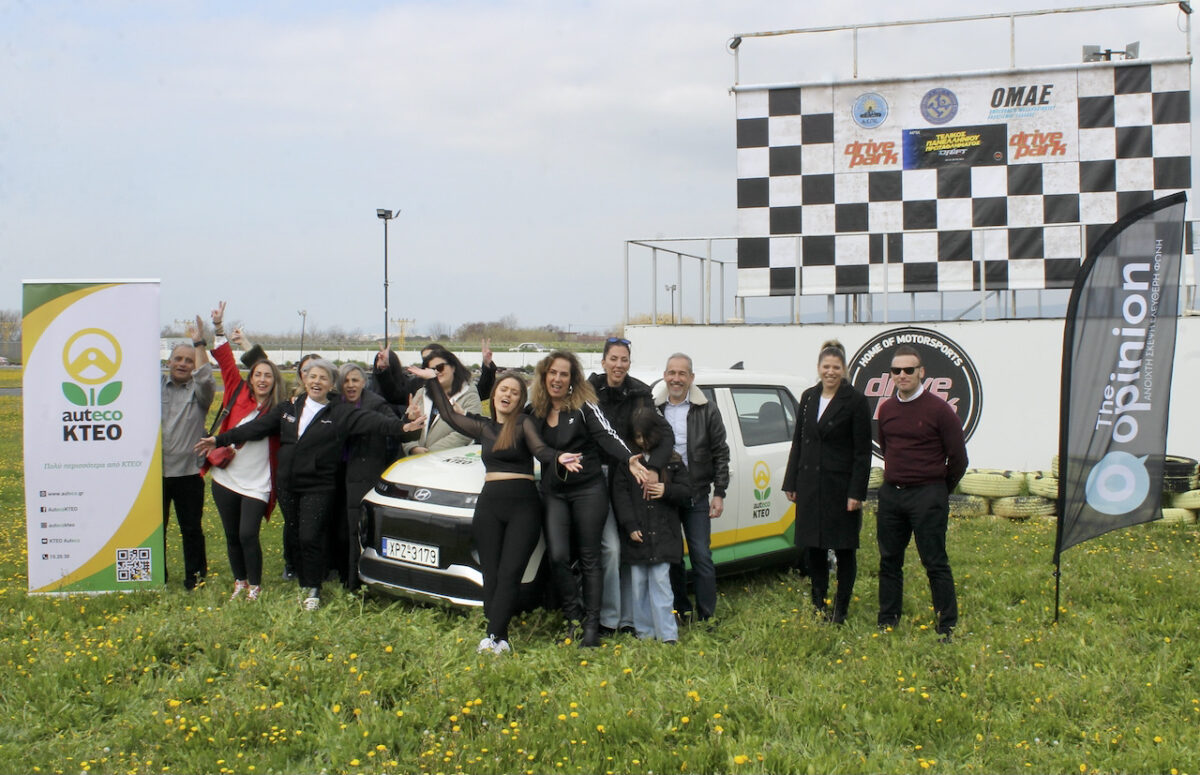 Την Παγκόσμια ημέρα της Γυναίκας τίμησαν AUTECO & TheΟpinion, στην πίστα καρτ με σύνθημα: “WOMEN DRIVE SAFER”