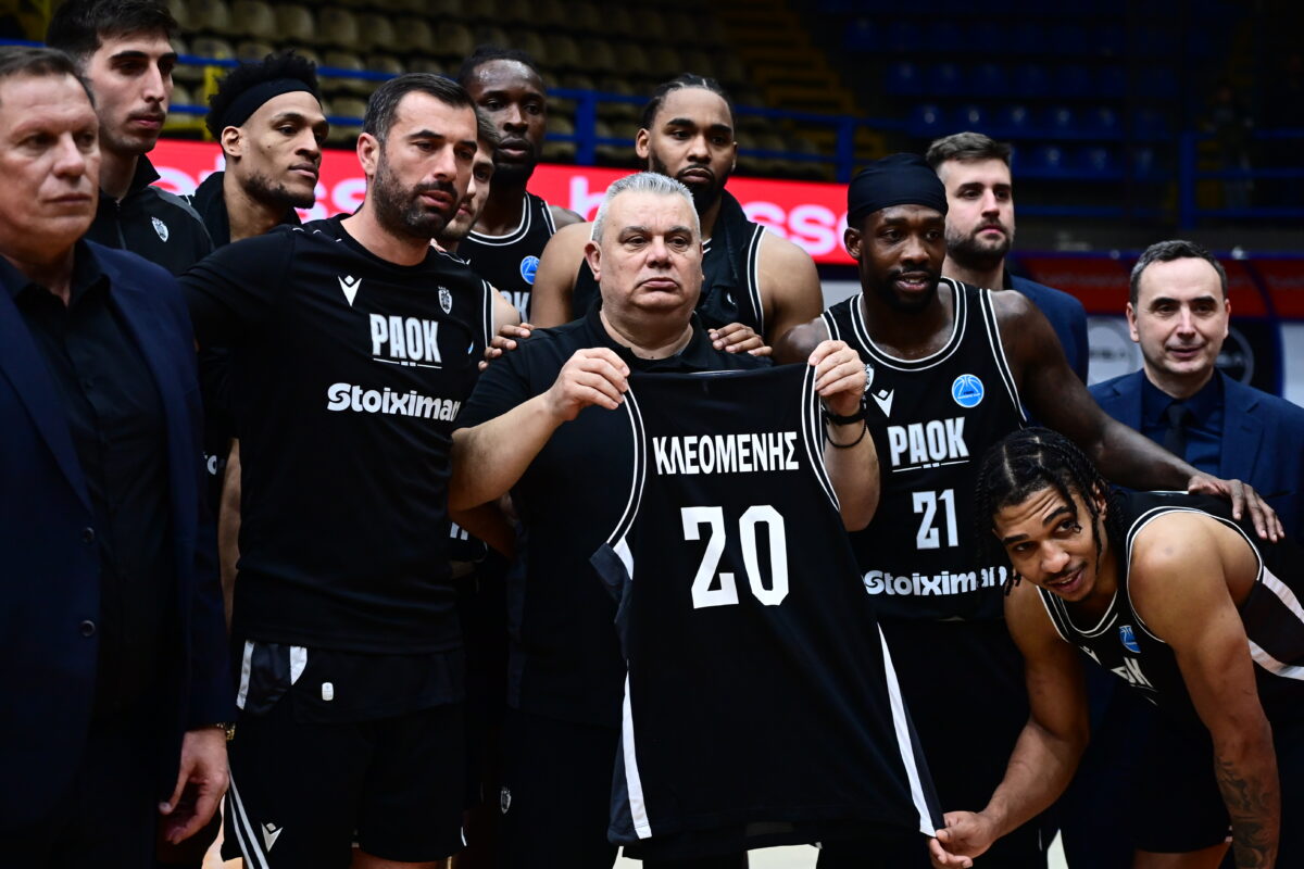 ΠΑΟΚ: Αφιερώθηκε στον Κλεομένη η πρόκριση στους «4» του Europe Cup (ΦΩΤΟ+VIDEO)