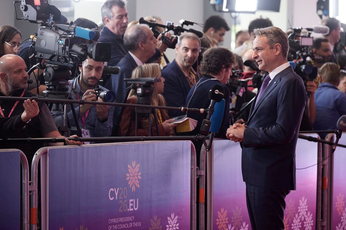 Κ. Μητσοτάκης: Η Ευρώπη μπορεί να σταθεί και μόνη της στο πλευρό χωρών-μελών που απειλούνται (VIDEO)