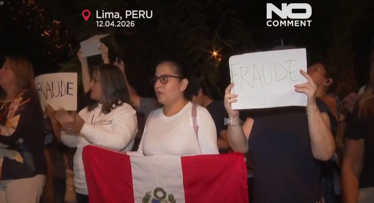 Διαδηλώσεις στο Περού για πιθανή «νοθεία» στις προεδρικές εκλογές